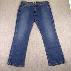 Levis 505 Jeans Straight Leg Jeans 34 x 29 Y2K Medium Wash Relaxed‎ Denim